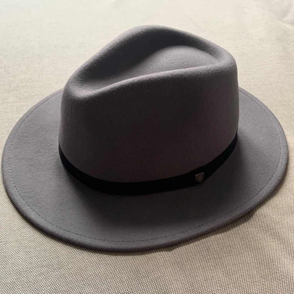 BNWT BRIXTON MESSER PACKABLE FEDORA